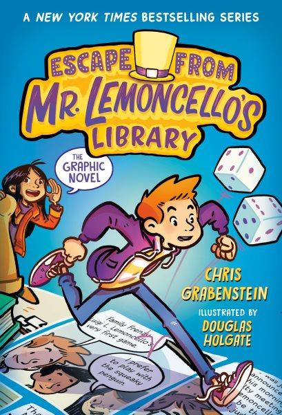 Mr. Lemoncello's library. 1, Escape from Mr. Lemoncello's library : the graphic novel / Chris Grabenstein ; illustrated by Douglas Holgate ; with colors by Martha Todeschini.