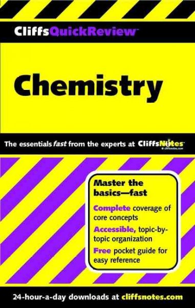 Cliffs Quick Review: Chemistry.