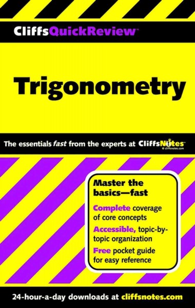 Cliffs Quick Review: Trigonometry.