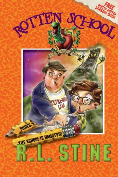 Dudes, the school is haunted! / R.L. Stine ; illustrations by Trip Park.