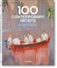 100 contemporary artists. Cover Image
